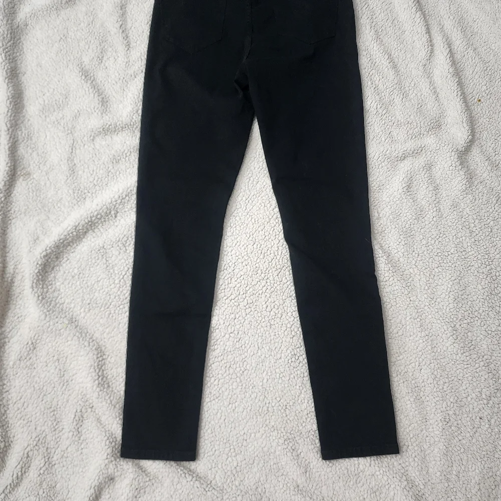 BDG Urban Outfitters Twig High-Rise Distressed Black Jeans Stretch - Picture 3 of 9